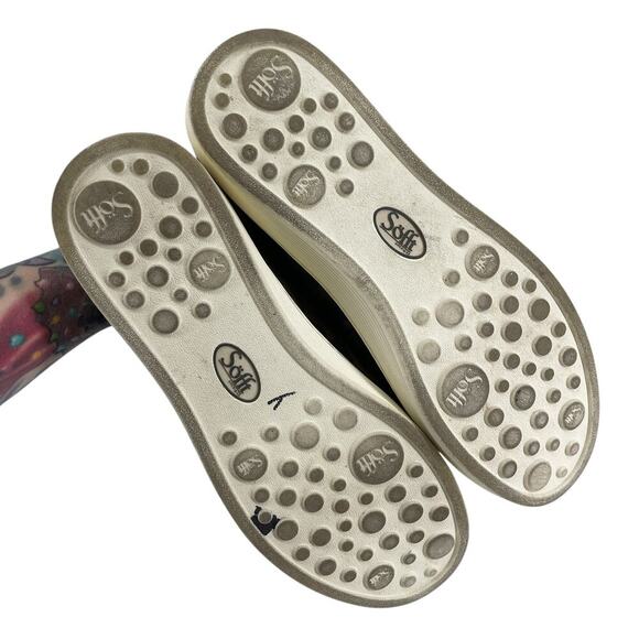 SOFFT Somers III Slide Slip On Sneaker Camo Leather Mule Size 8.5 - Picture 5 of 11